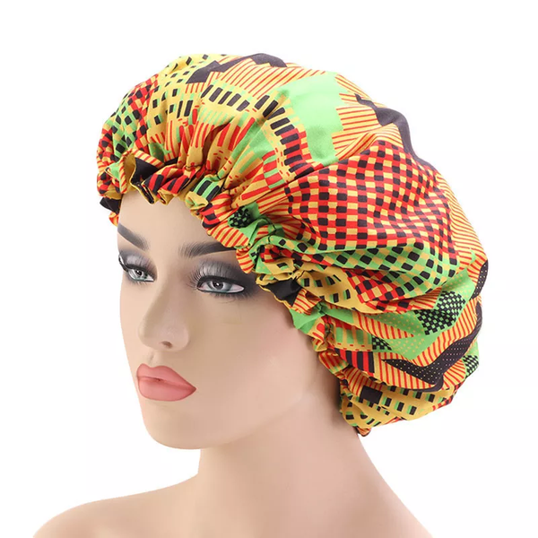 AFRICAN PRINT BONNET