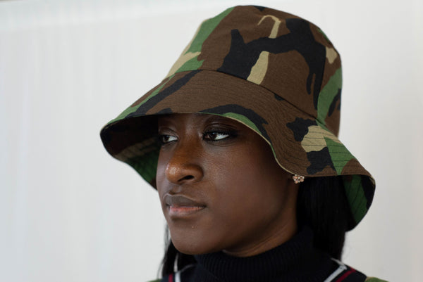 CAMO BUCKET HAT