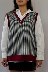 HOUNDSTOOTH TIMELESS VEST